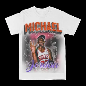 Michael Jordan "Cigar II"  Graphic Tee - Image 2