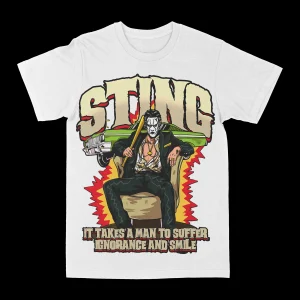 Sting "Smile" Graphic Tee - Image 2