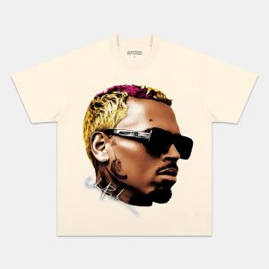 2024 CHRIS BROWN V8 VINTAGE TEE - Image 4