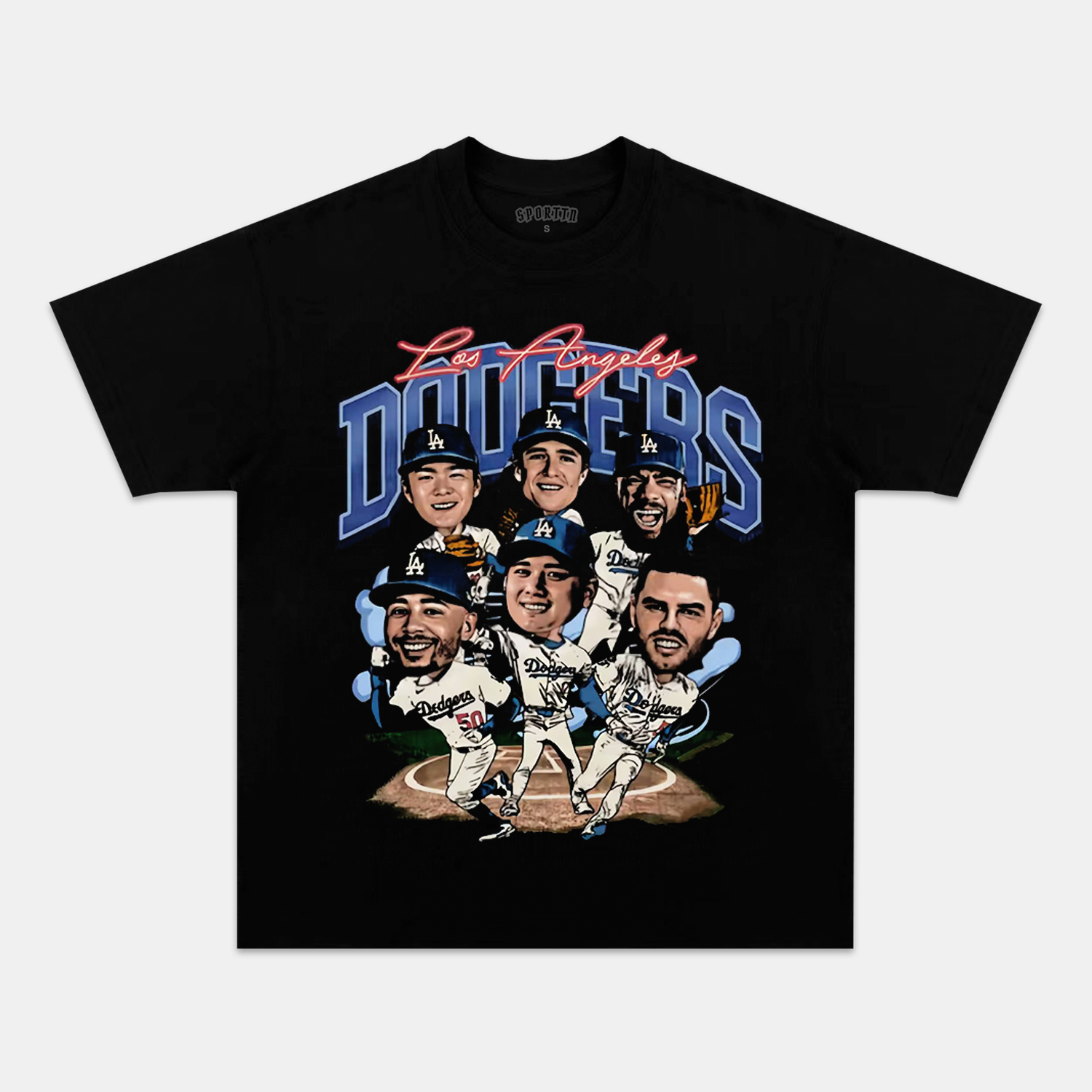 2025 BIG HEAD DODGERS TEE