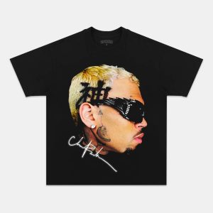 CHRIS BROWN BIG FACE V2  TEE - Image 2