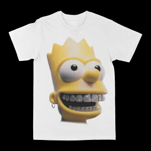 Bart Simpson "Big Face" Graphic Tee - Image 2