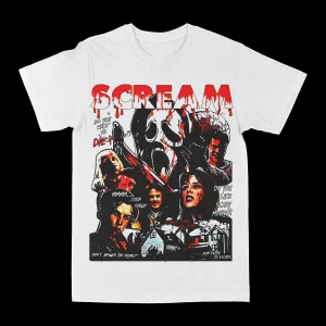 Scream Horror Graphic Tee - Image 2