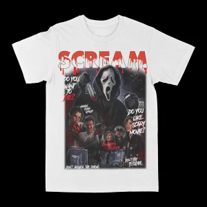 Scream "Don't Answer The Phone" Graphic Tee - Image 2