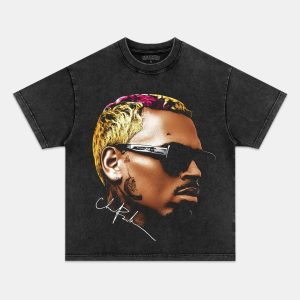 2024 CHRIS BROWN V8 VINTAGE TEE - Image 3