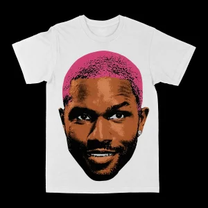 Frank Ocean "Big Face Pink Hair" Graphic Tee - Image 2