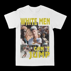 White Men Can't Jump Graphic Tee - Image 2