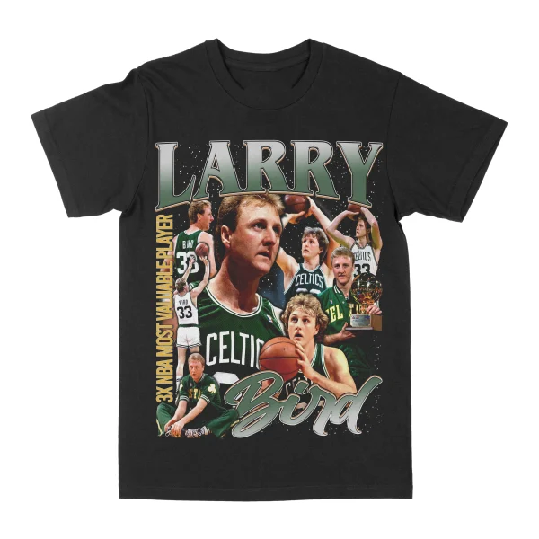 Larry Bird "MVP" Graphic Tee