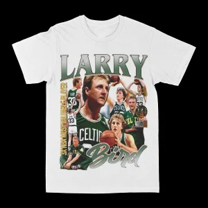 Larry Bird "MVP" Graphic Tee - Image 2