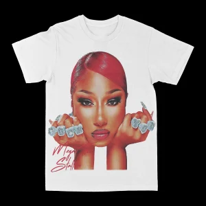 Megan Thee Stallion "Big Face" Graphic Tee - Image 2