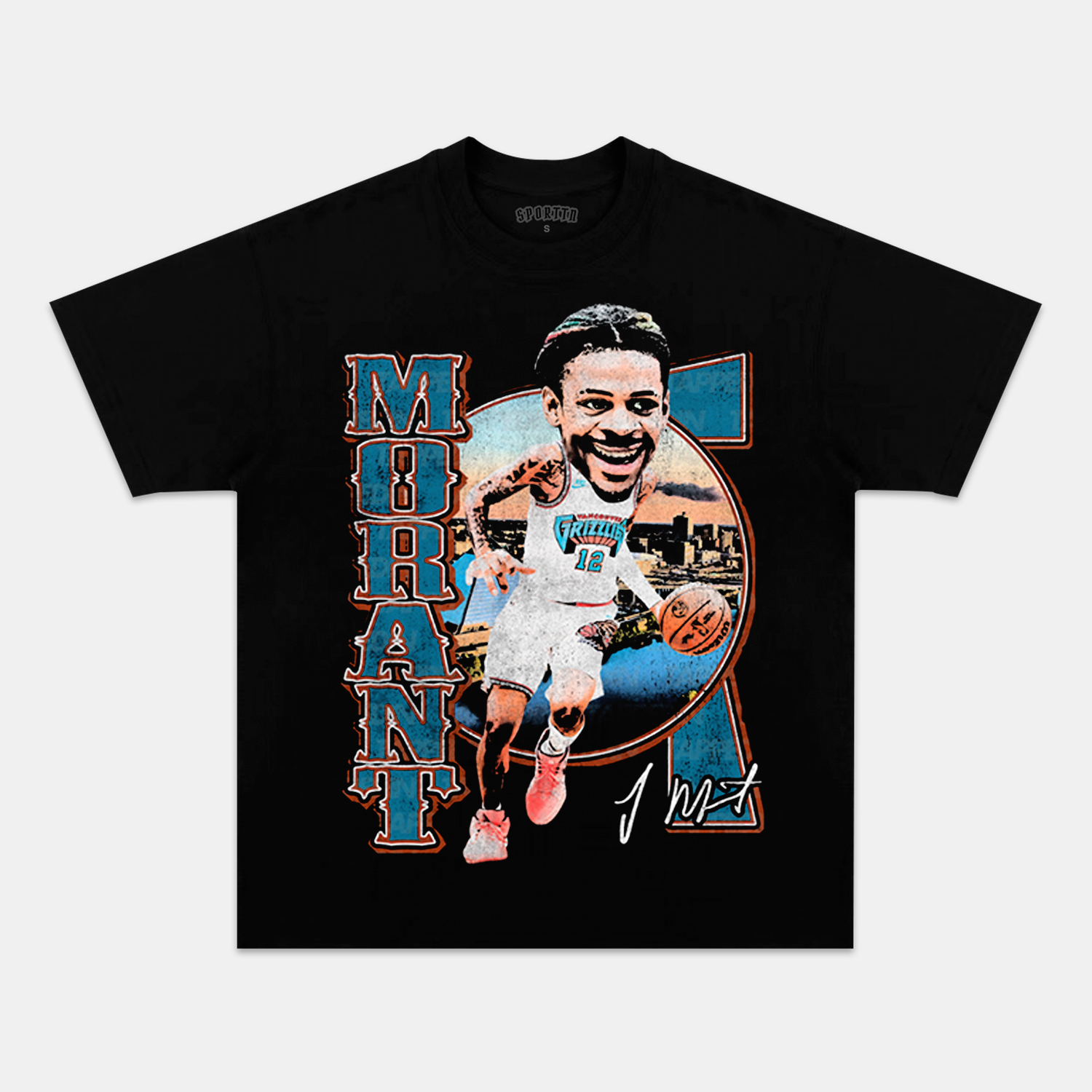 JA MORANT  BIG HEAD TEE