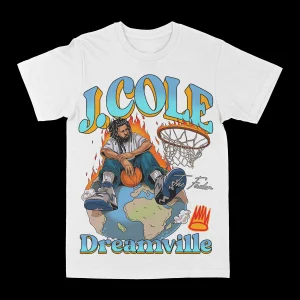 J. Cole "Dreamville World" Graphic Tee - Image 2