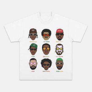 HIP HOP R&B BIG FACES TEE - Image 3