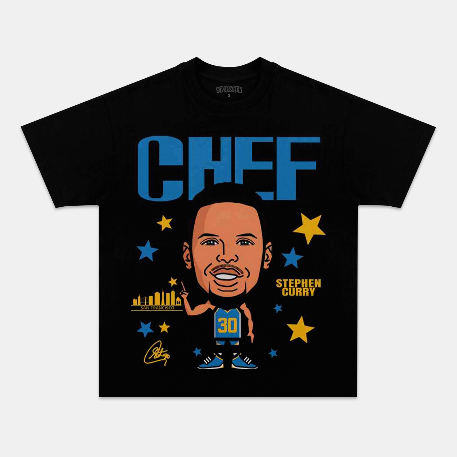 CURRY CARTOON TEE
