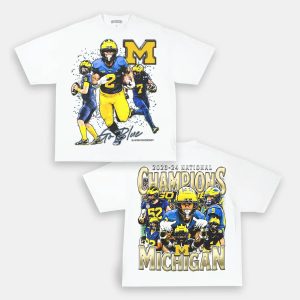 2023-24 NATIONAL CHAMPS - MICHIGAN TEE - Image 3