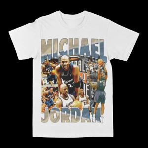 Michael Jordan "Wizards" Graphic Tee - Image 2