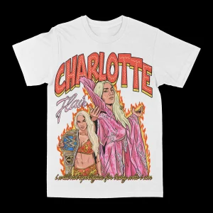 Charlotte Flair "Who Am I" Graphic Tee - Image 2