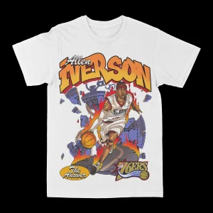 Allen Iverson "The Answer" Graphic Tee - Image 2