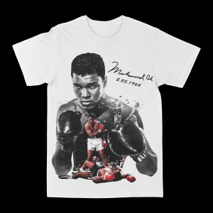 Muhammad Ali "Float Like A Butterfly" Graphic Tee - Image 2