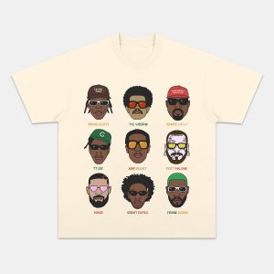 HIP HOP R&B BIG FACES TEE - Image 4