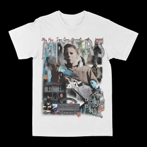 Michael Myers "Haddonfield" Graphic Tee - Image 2