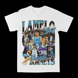 Lamelo Ball "Charlotte Hornets" Graphic Tee - Image 2