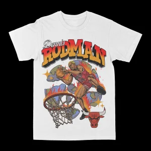 Dennis Rodman "Broken Earth" Graphic Tee - Image 2