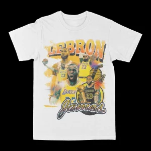 Lebron Lakers Graphic Tee - Image 2