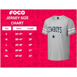 NFL Men's Officially Licensed Gray Team Color Primary Logo Arched Wordmark Performance Crewneck Short Sleeve T-Shirt - Image 5